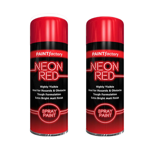 Neon red spray - neon,