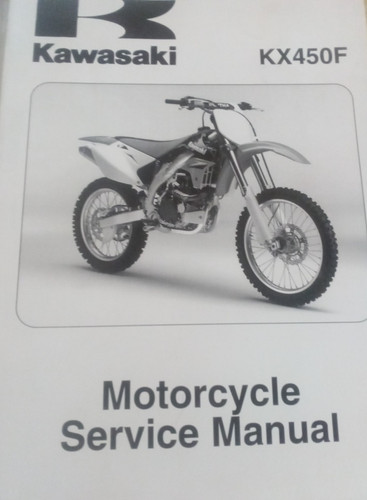 Kx450f factory service manual - kx450f,