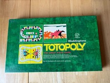 Waddingtons Totopoly Board Game 1972
