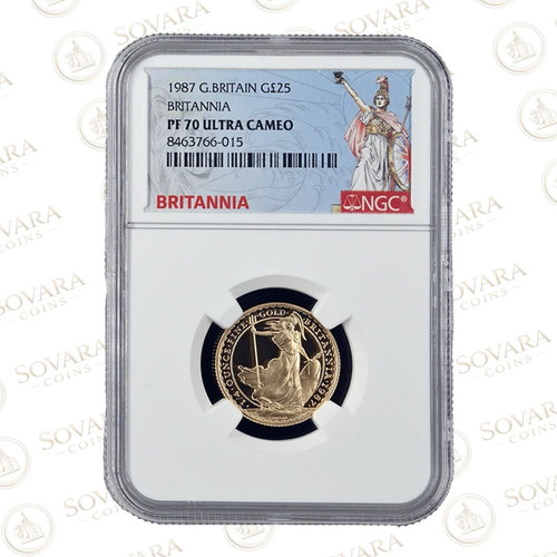 1987 quarter ounce gold proof - 1987, quarter-ounce