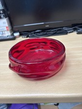 Vintage Whitefriars Ruby Red