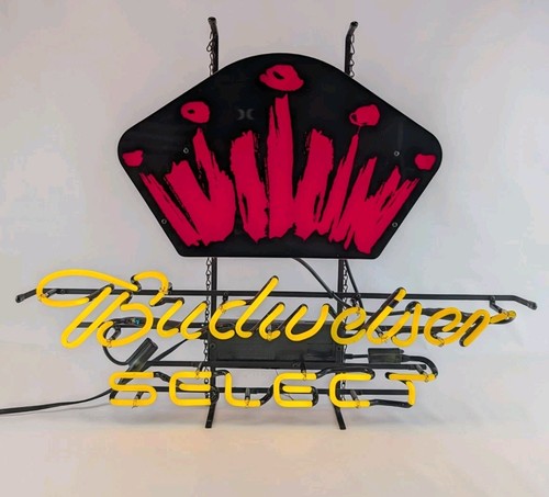 Budweiser select neon bar sign - budweiser,