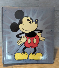 Disney Mickey Mouse Photo Album A4  Hardback Please Read Used Good