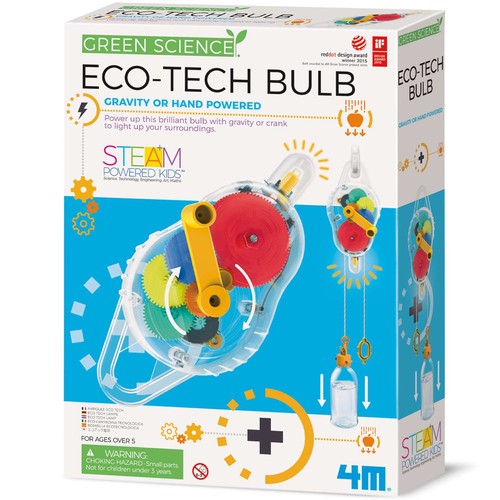 Green science eco tech bulb - green,