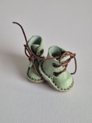 Handmade tiny leather elf - handmade,