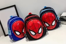 Marvel Spider-Man 3D Cartoon Backpack, Kids School Bag Travel Rucksack Boys Gift