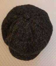 Whiteley black grey ribbed