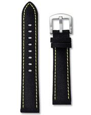 Black Yellow Sailcloth Watch