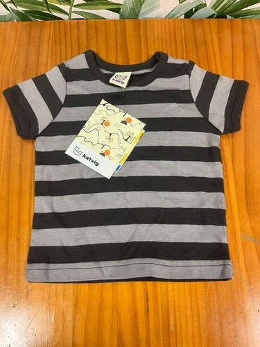 Katvig grey striped - , t-shirt