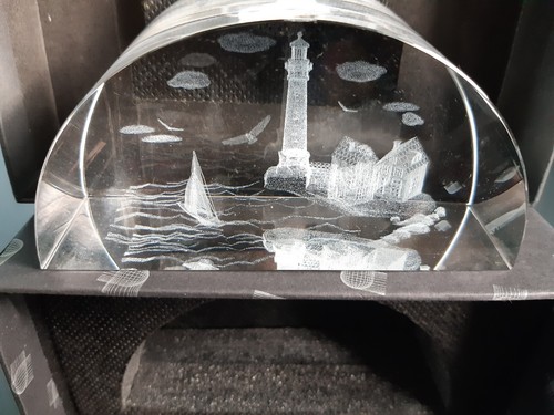 Lighthouse scene 3d laser - "lighthouse,