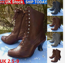 Women Low Kitten Heel Ankle