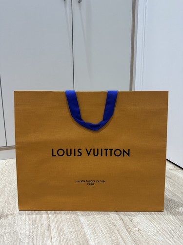Genuine orange paper bag - genuine,