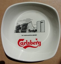 Carlsberg Ashtray. Northampton Brewery. 1970s Pin Tray Coin Tray EXCELLENT COND