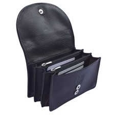 Womens Genuine Leather Black