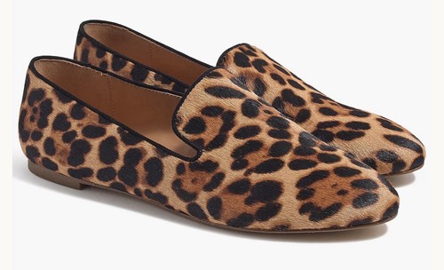 New never worn crew leopard - never, j.