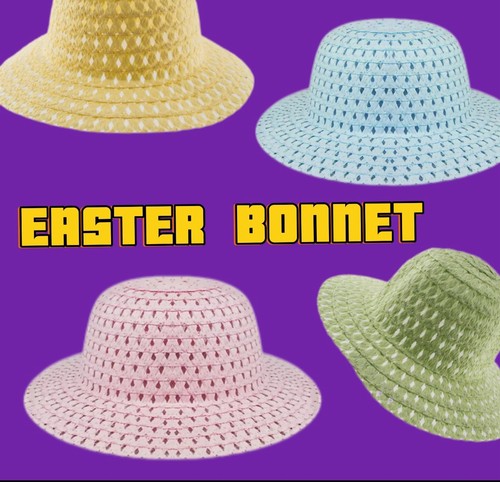 Easter bonnet boys girls - easter,