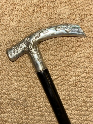 Antique walking stick cane - /,