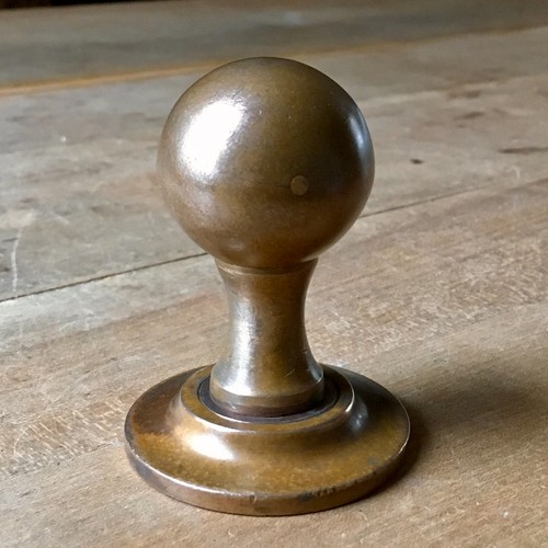 Single brass antique door - single,