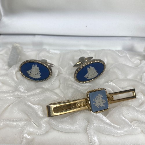 Stratton cufflinks tie - tie, clip