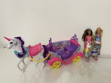 Barbie Dreamtopia Carriage with 2 Barbie Dreamtopia Dolls