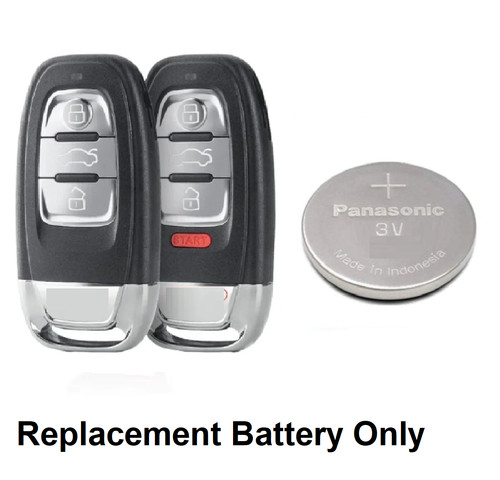 Key fob remote battery audi - remote,