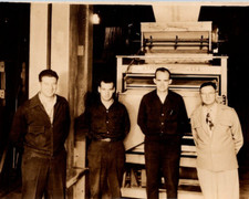 Agricultural Machinery Vintage Photo A.T Ferrell Seed Cleaner Reed City Michigan