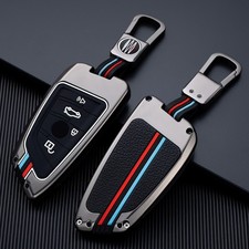 Leather Key Fob Case Holder