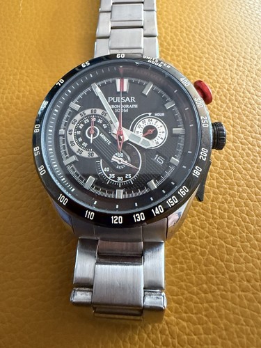 Pulsar men chronograph watch - chronograph,