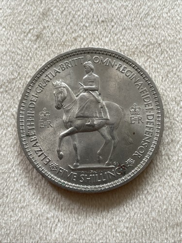 Rare 1953 five - rare, shillings
