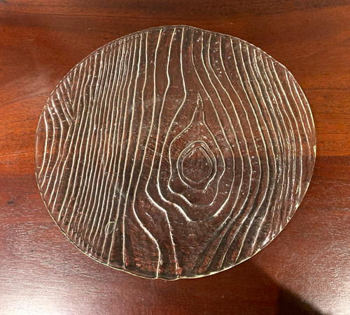 Large clear glass - clear, wood