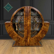 Art Deco Display Cabinet, China Cabinet, Vitrine