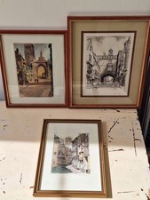 Trio of Engravings