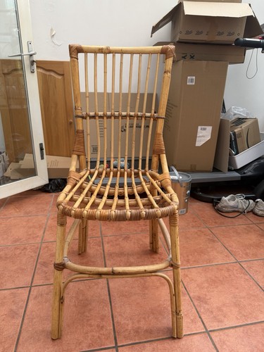 Vintage bamboo chair - vintage,