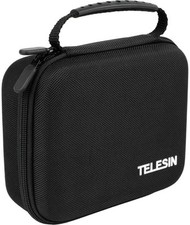 TELESIN Hard Shell Carrying Case for DJI Osmo Pocket 3, Portable PU Camera Case