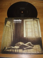 SUEDE – DOG MAN STAR SAMPLER - 4 TRACK 7" FLEXI DISC VINYL IN SLEEVE !