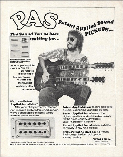 Eric clapton 1977 - 1977, patent