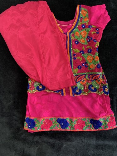 Punjabi suit with patiala - punjabi,