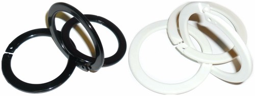 41mm round flat snap clasp - 41mm,