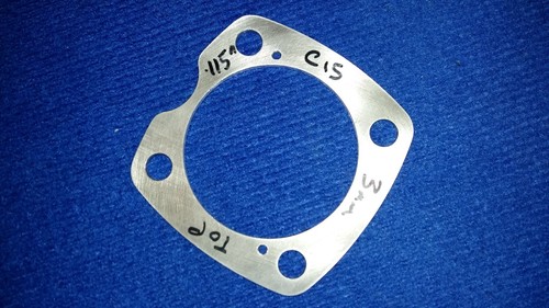 Bsa cylinder barrel spacer - bsa, c15