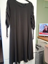 Ladies Black Swing Dress By