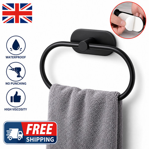 Stainless steel towel ring - towel,