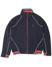 AUSTRALIAN L'ALPINA Mens Tracksuit Top Jacket IT 50 Medium Navy Blue DJ09