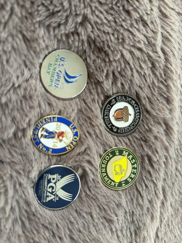 Usa major golf - markers, (5)