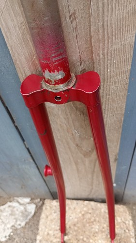 Vintage steel bike forks - vintage, set
