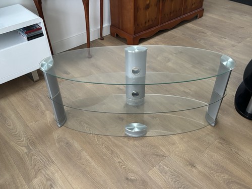 Tier clear glass - glass, stand