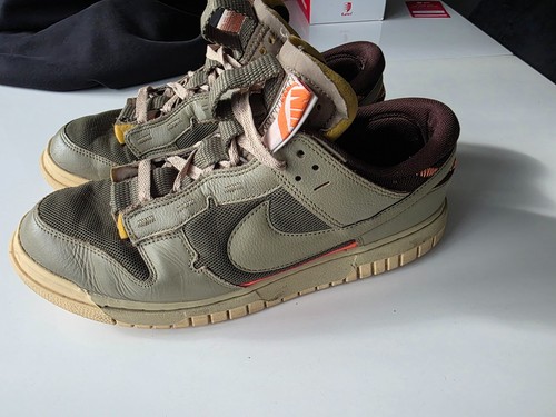 Khaki nike dunks chunky size - khaki,
