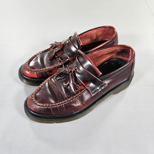 Martens loafers burgundy - dr,