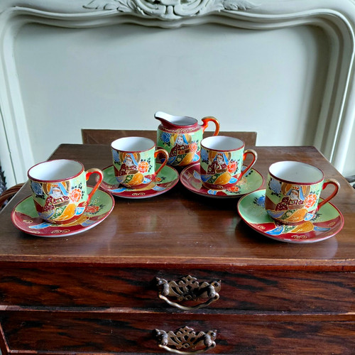 Satsuma geisha ceramic coffee - satsuma,