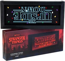 STRANGER THINGS THE UPSIDE DOWN NEON TABLE DESK LIGHT BOX MOOD LAMP ERIK