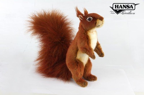 Red squirrel standing 33cml - squirrel,